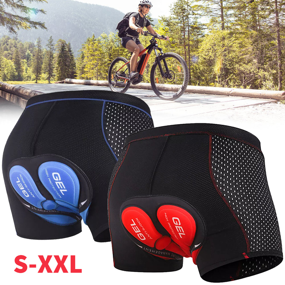 5D Padded Men Women Bicycle Cycling Bike Shorts Underwear Soft Pants UK