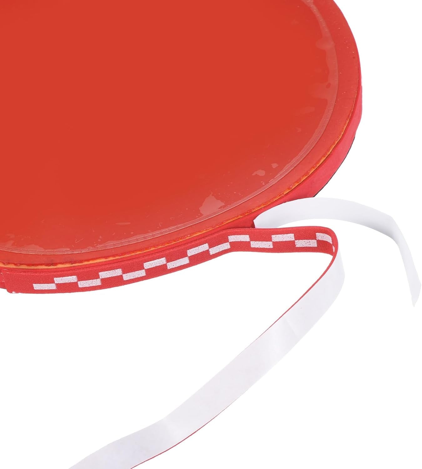 18" Table Tennis Side Tape, 10 Pack Ping Pong Edge Tape Protect the Edges of Rubber and Blade for Paddles Racket, Red Black