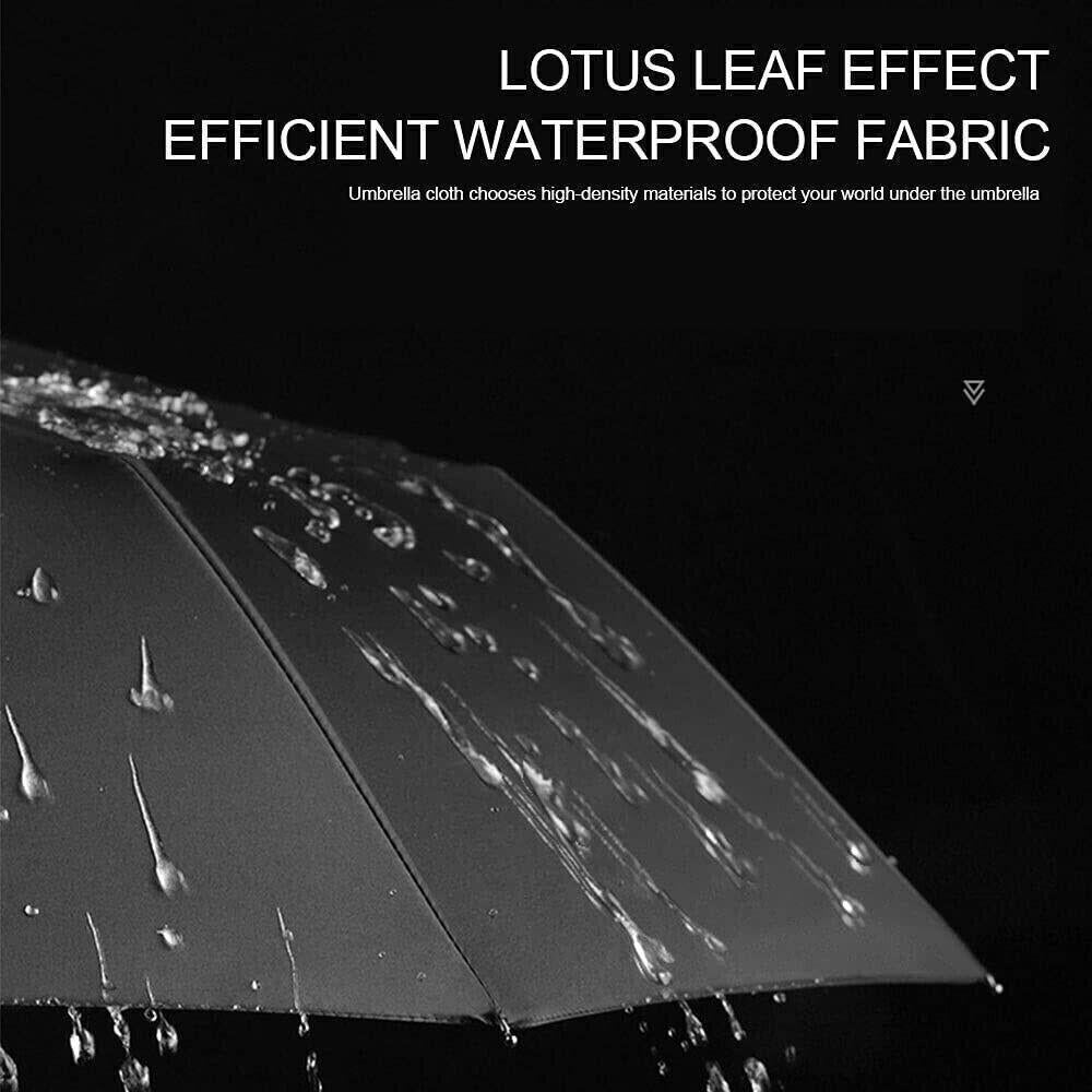 152Cm Extra Large Golf Umbrella DELUXE Windproof Automatic Auto Open Strong UK