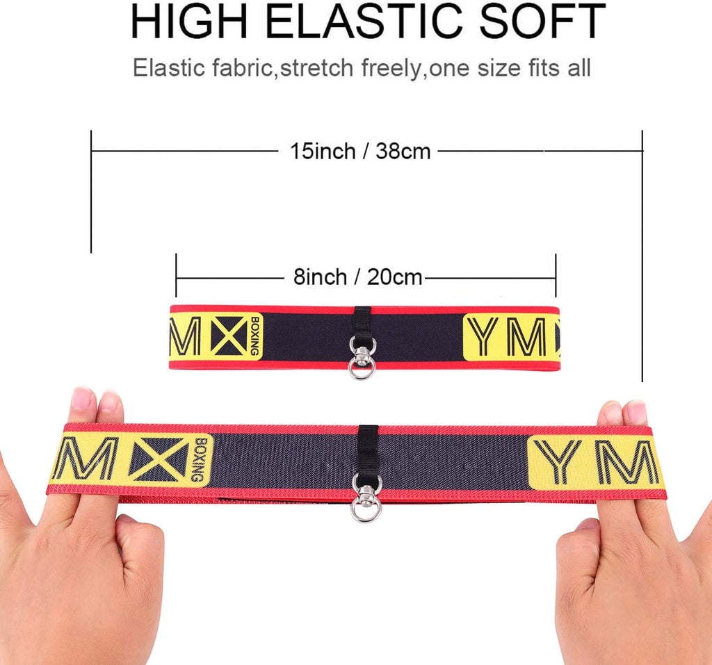 Ultimate Reaction Training Ball Set - 4 Versatile Balls with 2 Adjustable Headbands for Enhanced Reflex, Timing, and Coordination Skills in Boxing and MMA