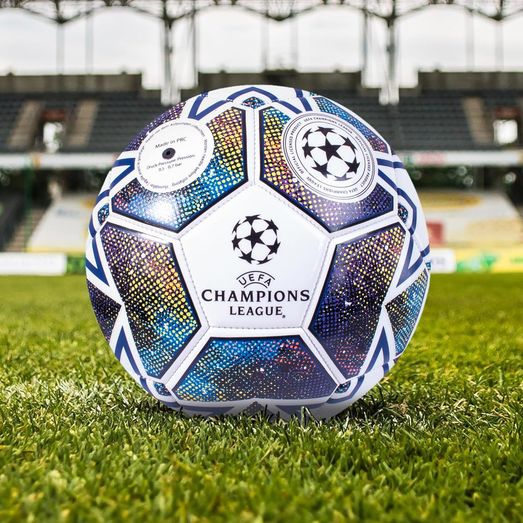 Get Ready for the Game with the Official UEFA Champions League Size 5 Football - Perfect for Training, Matches, and Collecting!
