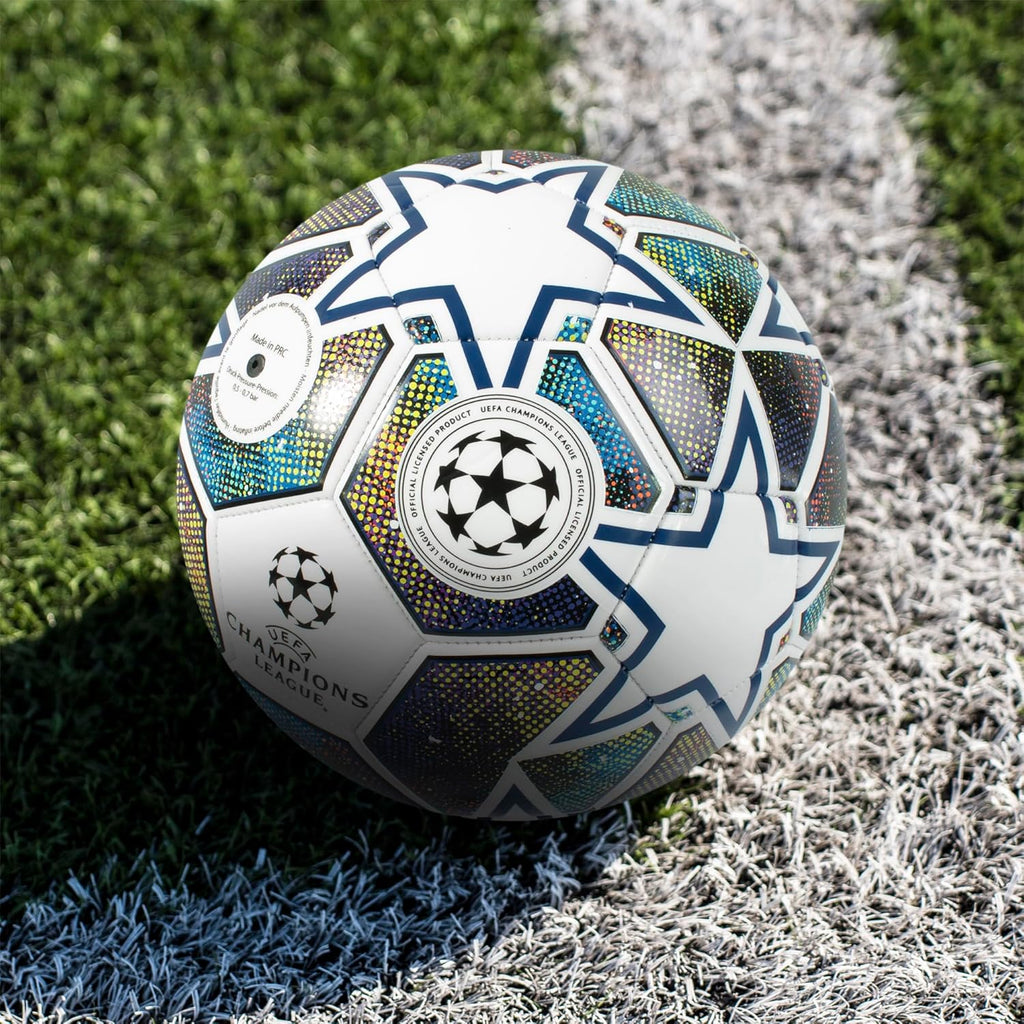 Get Ready for the Game with the Official UEFA Champions League Size 5 Football - Perfect for Training, Matches, and Collecting!