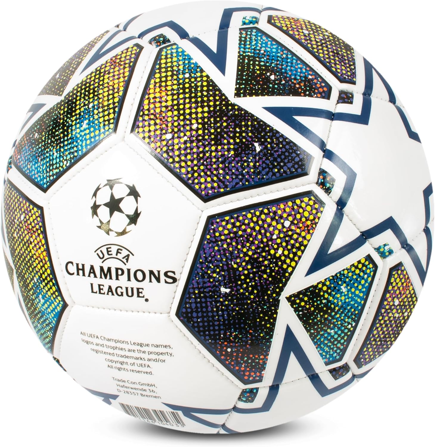 Get Ready for the Game with the Official UEFA Champions League Size 5 Football - Perfect for Training, Matches, and Collecting!