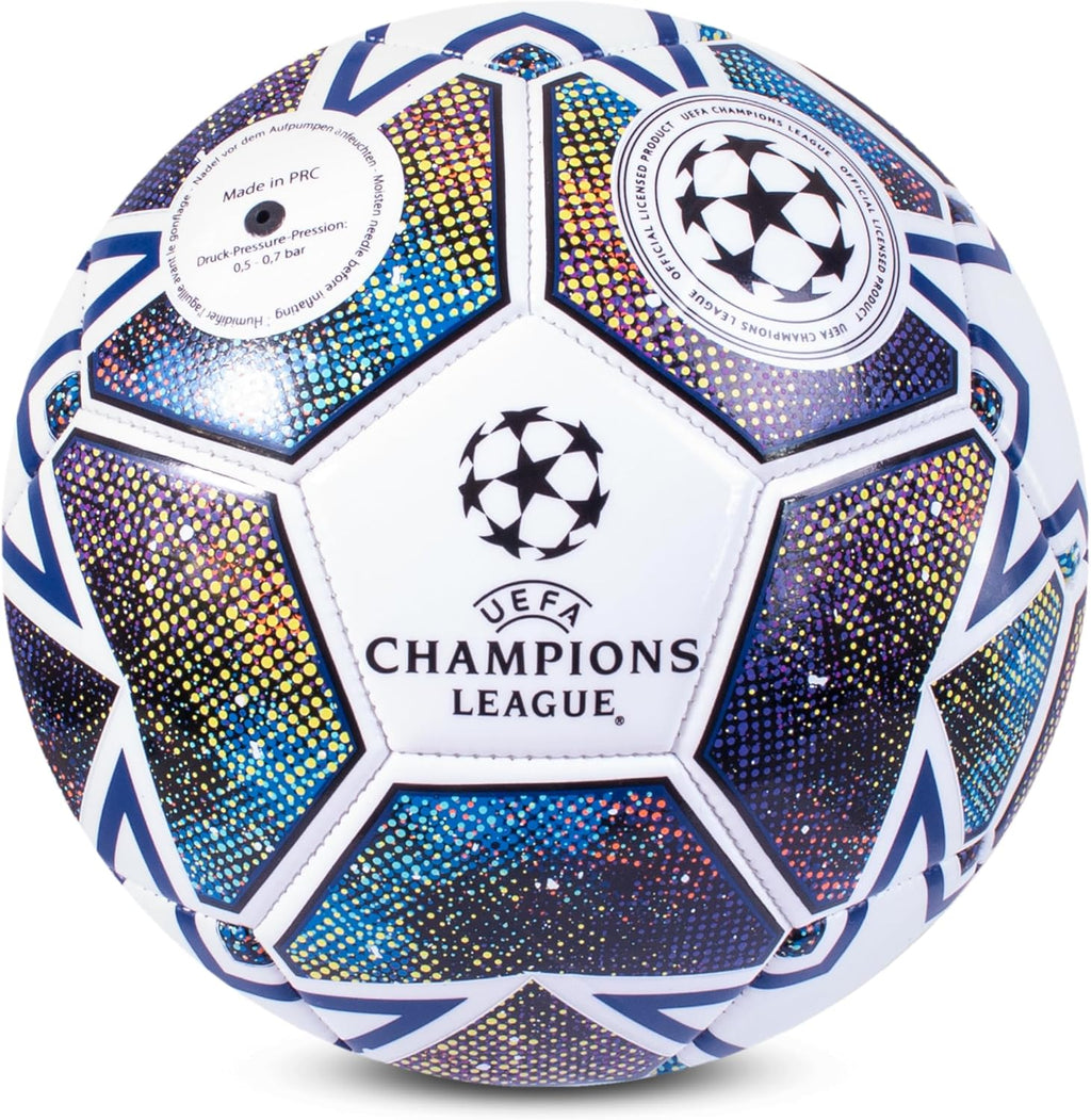 Get Ready for the Game with the Official UEFA Champions League Size 5 Football - Perfect for Training, Matches, and Collecting!