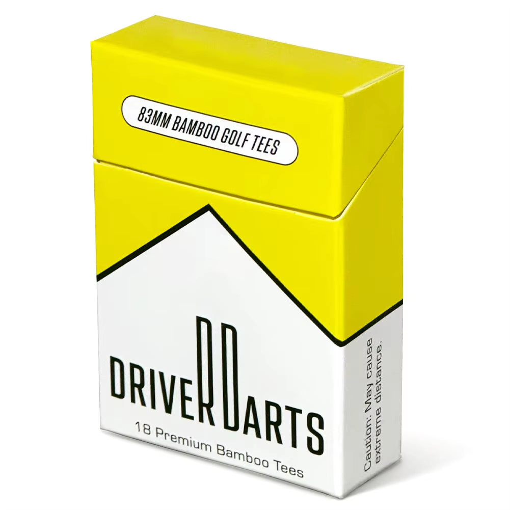 18Pcs/Box Golf Tees Bamboo Tees More Stable Golf Tees Golf Accessories Golf Gifts for Men Golfers