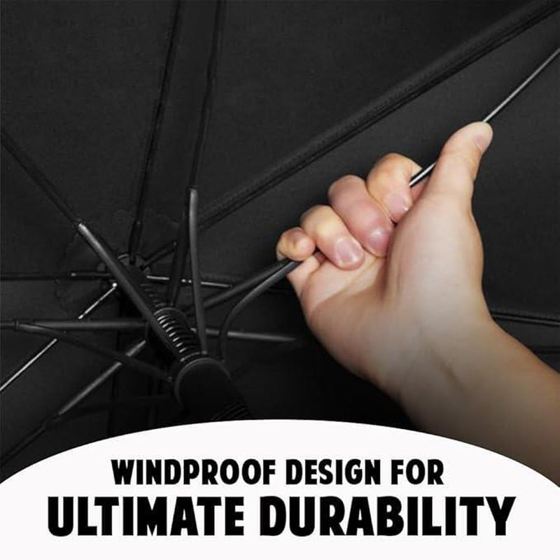 152Cm Extra Large Golf Umbrella DELUXE Windproof Automatic Auto Open Strong UK